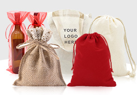 Fabric bags Calico bags wholesale